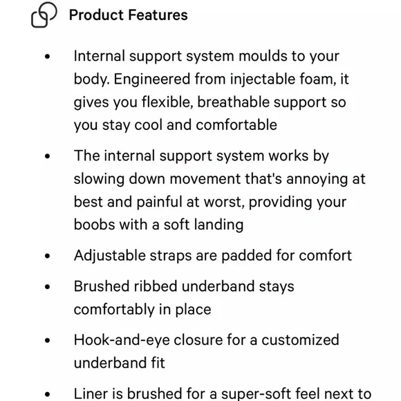 lululemon Lavender 36DD & 36C Women's Air Support Running Bra - Picture 11 of 12